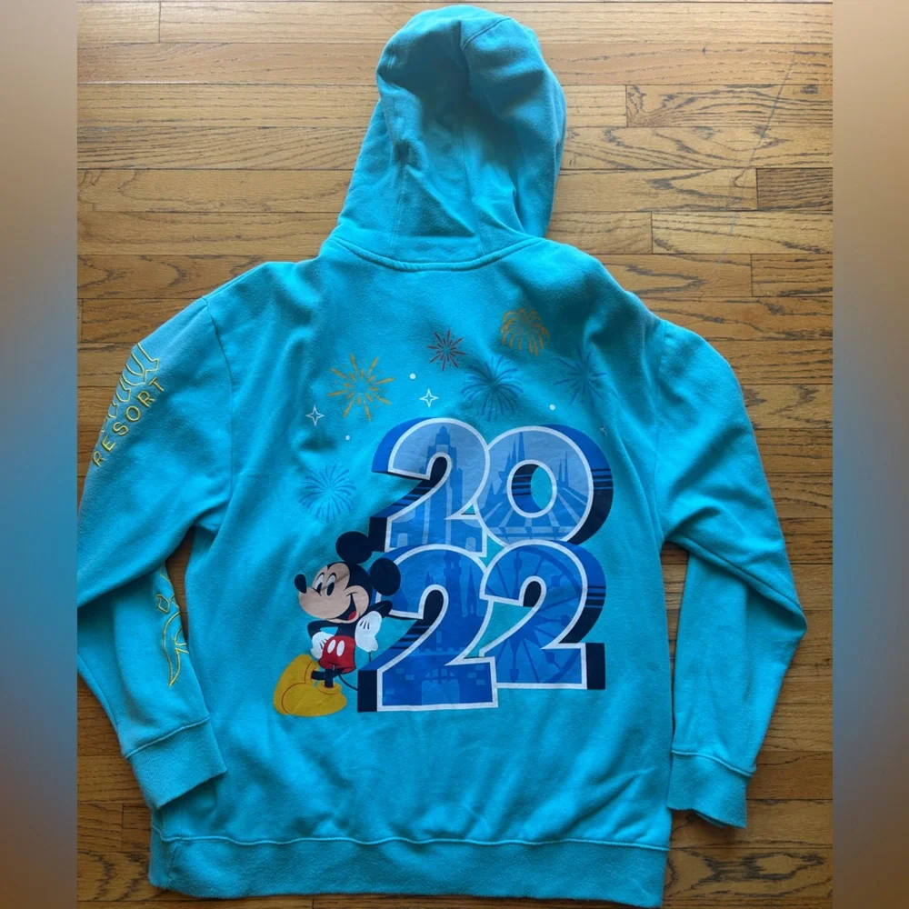 Disney Year 2022 Hoodie Men Size Large - Picture 10 of 11